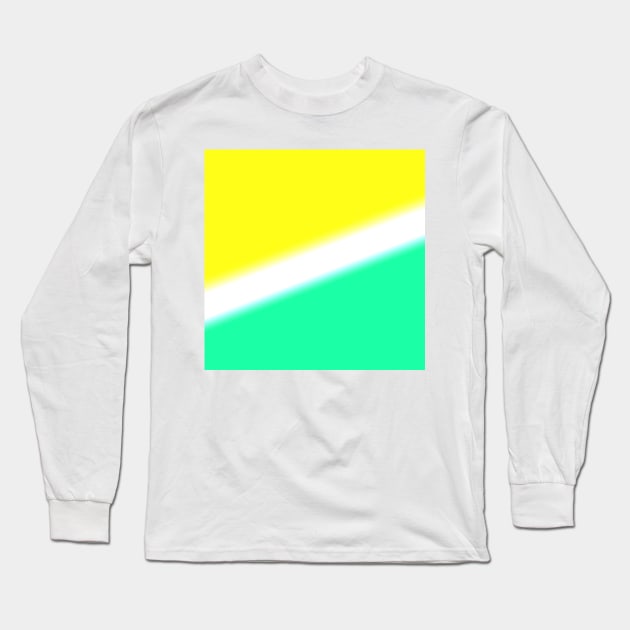 yellow green orange abstract texture Long Sleeve T-Shirt by Artistic_st